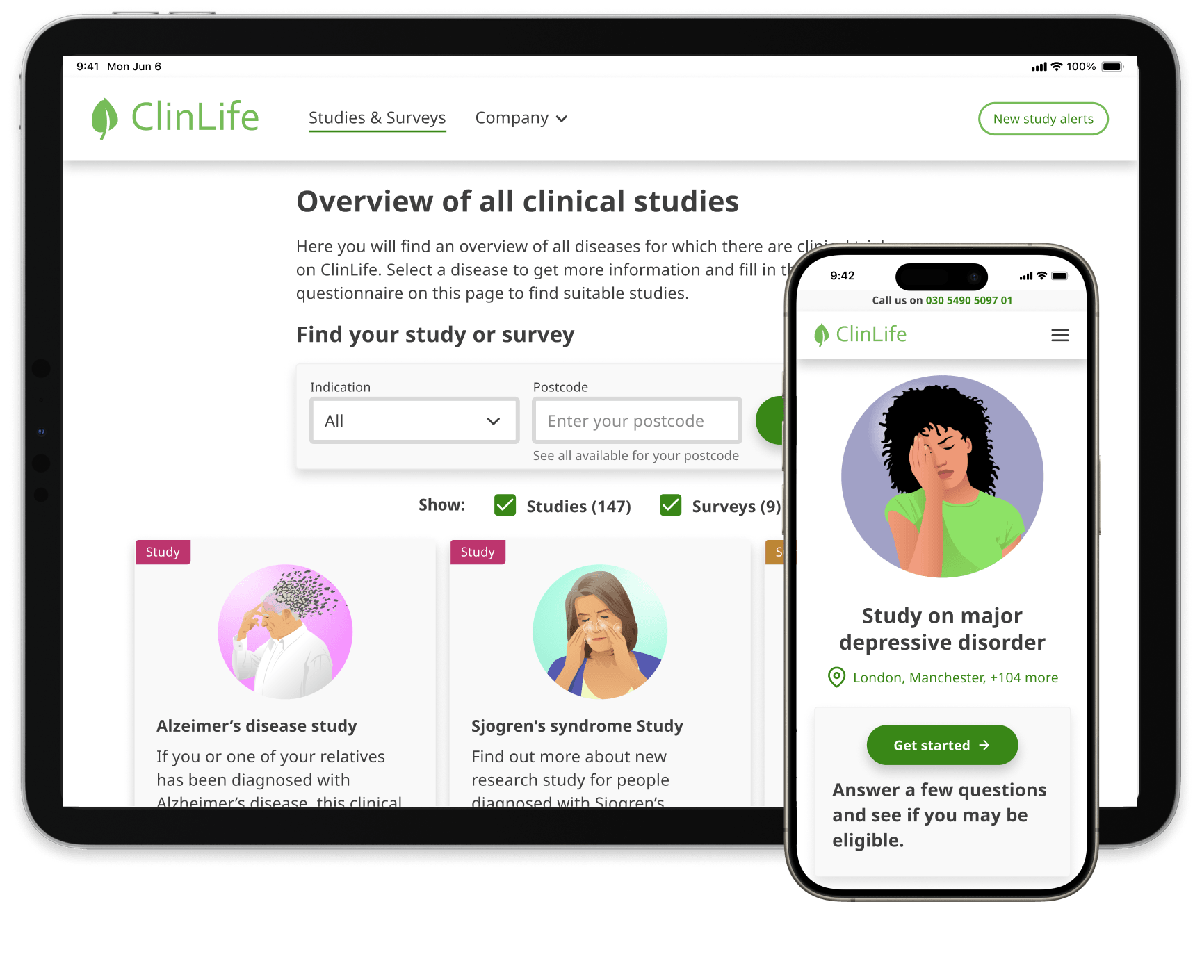 ClinLife weboldal - alt szöveg